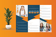 School Admission Tri-Fold Brochure, a Brochure Template by taieefbakshi (Thumbnail 3 of 3)