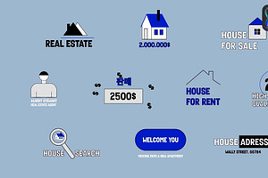 Real Estate Text Animations for FCPX, a Templates & Theme by 2dfx