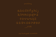 Pudding Display Font, a Handwritten Font by Morgan Conner (Thumbnail 2 of 3)
