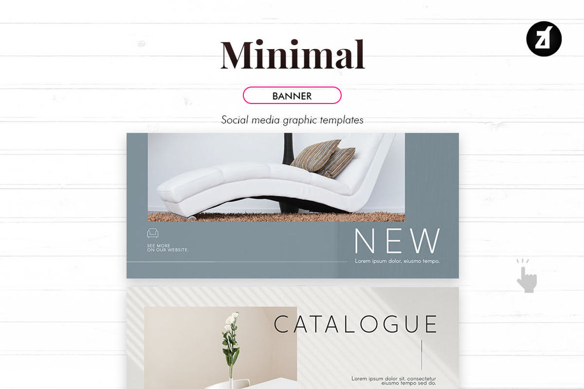 Minimal social media graphic, a Social Media Template by Chanut is industries (Photo 9 of 11)