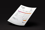 Ms Word Invoice Template, a Stationery Template by GreenPixi (Thumbnail 2 of 4)