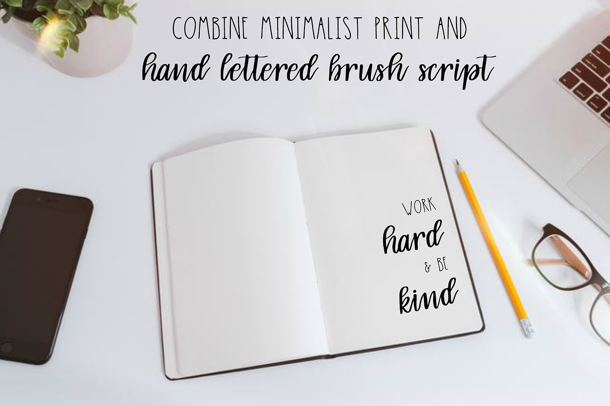Hand Lettered Font Duo preview 2