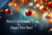 Luxury Christmas backgrounds., a Decorative Illustration by KENO Mascots (Thumbnail 6 of 6)