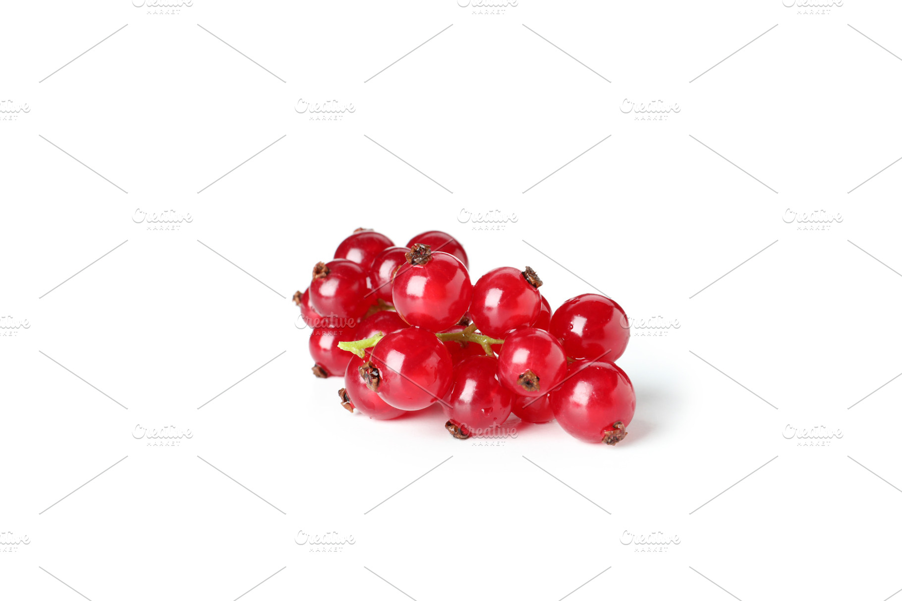 Fresh cranberry isolated on white background, close up, a Food & Drink Photo by AtlasStudio PRO