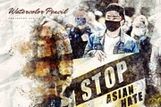 Watercolor Pencil Effect, an Action Add-On by AndriyFM (Thumbnail 14 of 14)