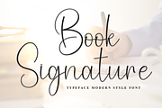 Book Signature | Script Font, a Handwritten Font by Scratchones (Thumbnail 1 of 8)