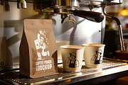 Coffee Branding Set Mockup, a Cups & Container Mockup by Pitchlook.Studio (Thumbnail 2 of 4)