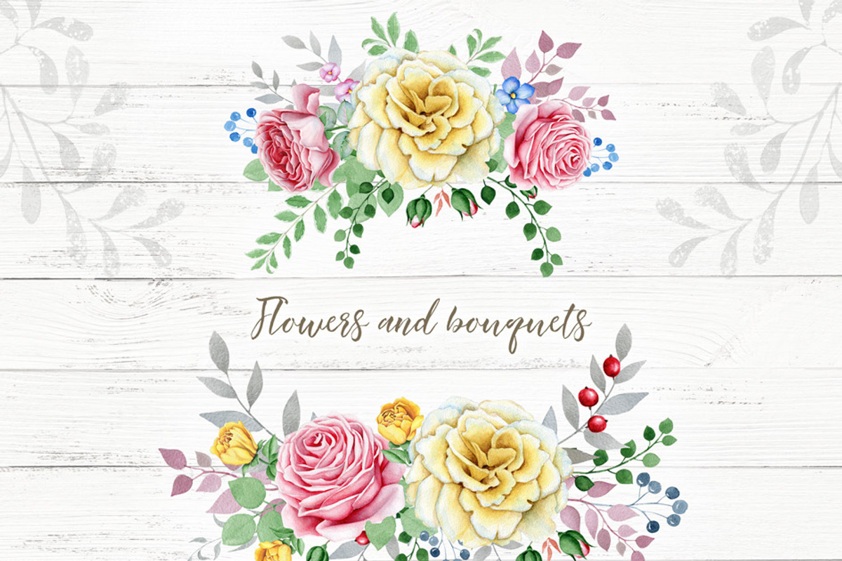 50%OFF Fancy Watercolor Bundle, a Texture Illustration by Eva Katerina (Photo 5 of 15)