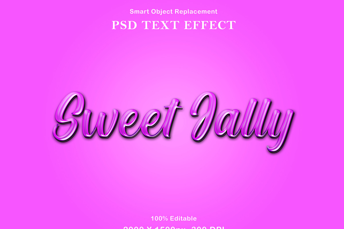 Gel Text Effect, a Layer Style Add-On by Studio Retouch