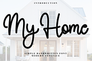 MyHome, a Handwritten Font by InermediaSTUDIO (Thumbnail 1 of 8)