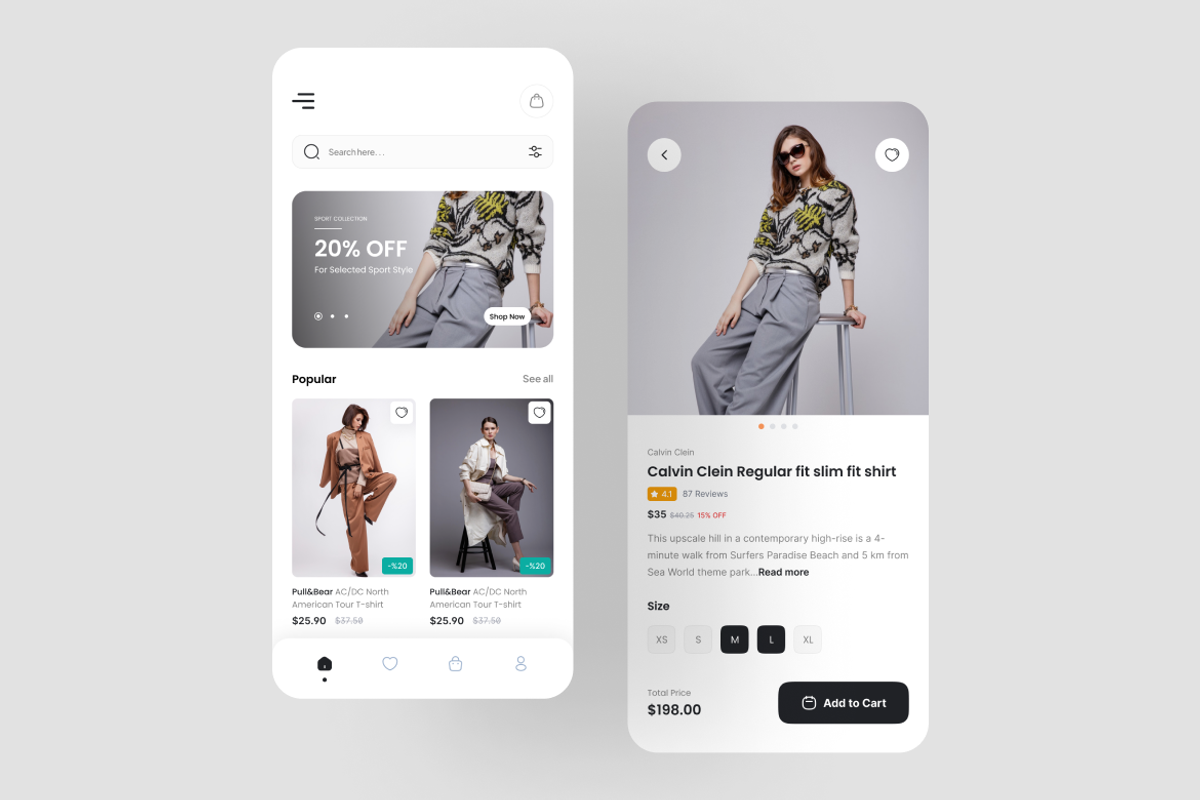 TM - Fashion App UI Kit, an UI Kit Template by iDoodle Studio (Photo 4 of 4)