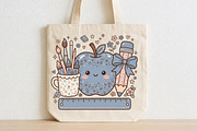 Back to School PNG, a Seasonal Illustration by CraftArtStudio (Thumbnail 2 of 4)