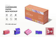 Cardboard Paper Box Mockup Under Sun, a Packaging Mockup by Ram Studio LLC (Thumbnail 1 of 14)