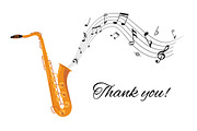 Musical instruments and notes, an Object Graphic by Elena Istomina (Thumbnail 10 of 10)
