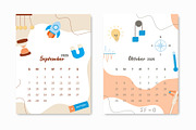 2025 Calendar-School Theme, a Presentation Template by ryelart.design (Thumbnail 10 of 11)