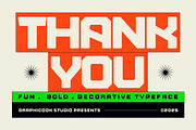 Fecorald, a Sans Serif Font by graphicook (Thumbnail 10 of 10)