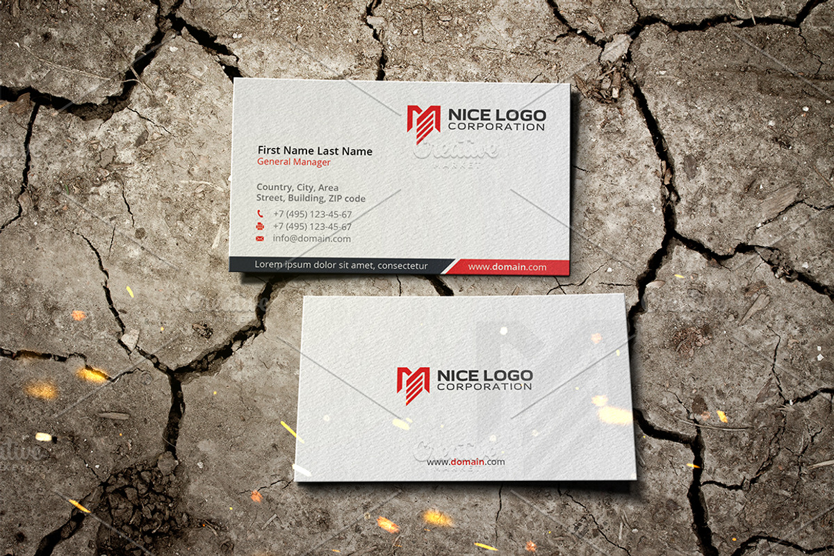me logo business card, a Business Card Template by Indigo Graphic Shop (Photo 2 of 4)