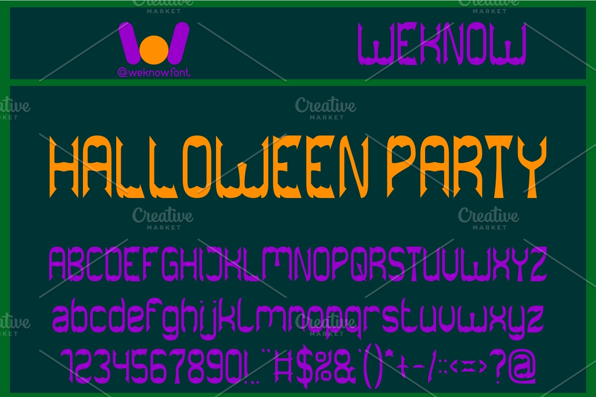 The Bat Cave font, a Font by weknow (Photo 3 of 8)
