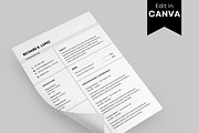 Best Resume Template, Simple CV PDF, a Resume Template by BrushstrokeArtGB (Thumbnail 4 of 5)