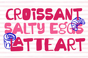 Angellin Freaky A Ugly Playful Font, a Handwritten Font by Afkari Studio (Thumbnail 4 of 10)