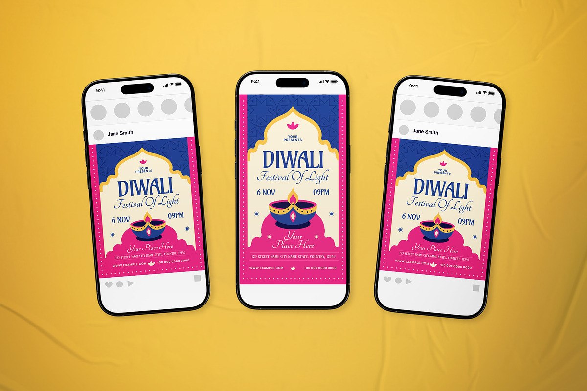 Diwali Flyer Set, a Flyer Template by The Good Store (Photo 2 of 2)