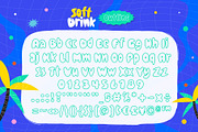 Soft Drink Font, a Handwritten Font by KengGraphic (Thumbnail 8 of 10)