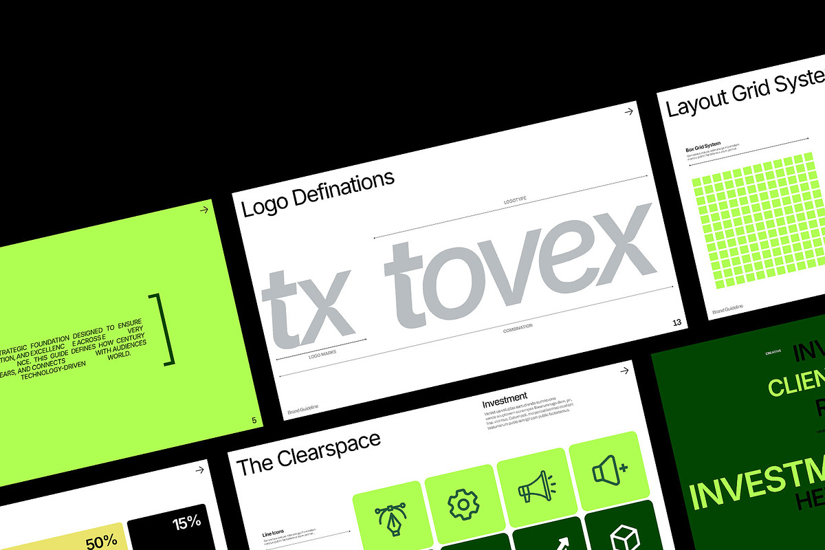 Minimal Brand Guideline - Figma, a Branding & Logo Template by Templeste (Photo 4 of 7)