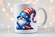 Patriotic Gnome Clipart Independence, an Illustration by Designworld (Thumbnail 6 of 7)