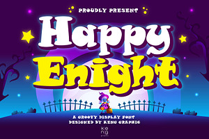 Happy Enight Font