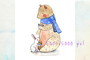 Best friends forever, an Animal Illustration by Vavavka (Thumbnail 9 of 10)