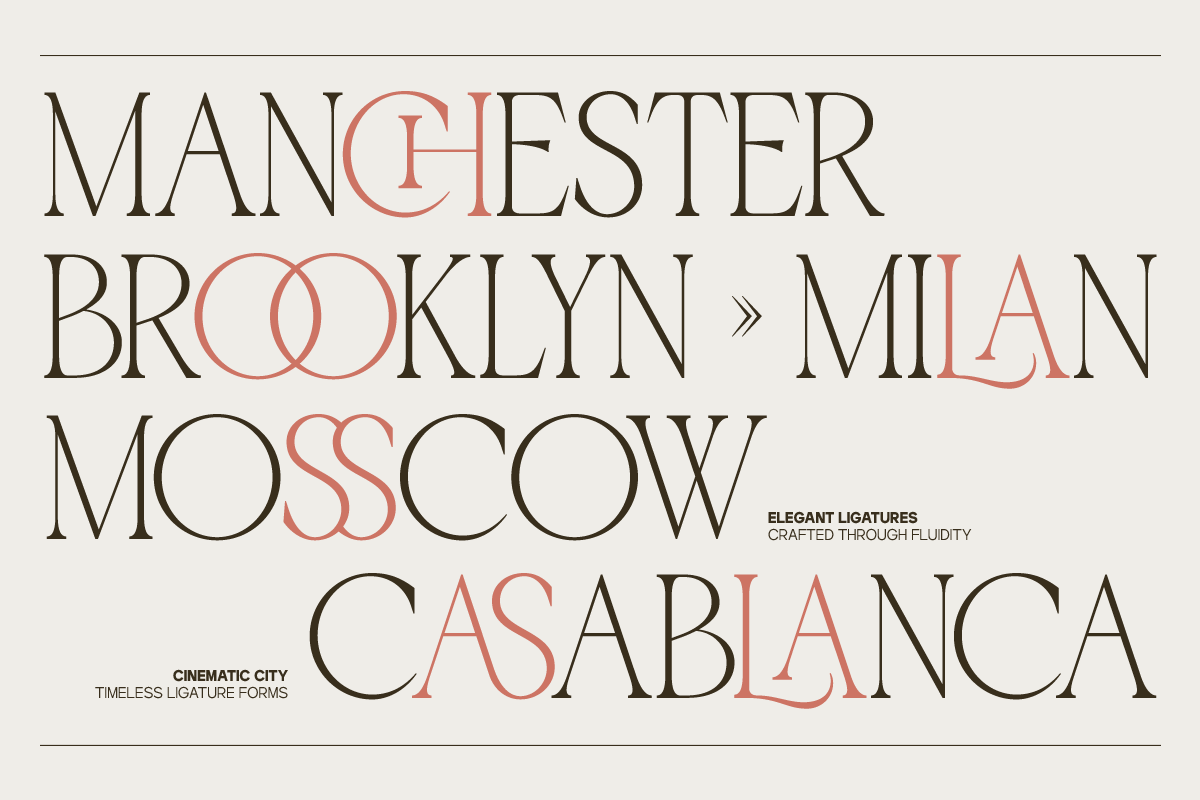 GC Ballerina - Stylish Serif Italic, a Serif Font by Glyphonic (Photo 5 of 15)