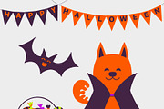 Cute dog in count Dracula cloak, a Seasonal Illustration by sceptical cactus (Thumbnail 3 of 3)