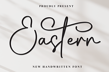 Eastern | Script Font