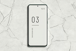 Smartphone Mockup, an Android Mockup by skybluecreative