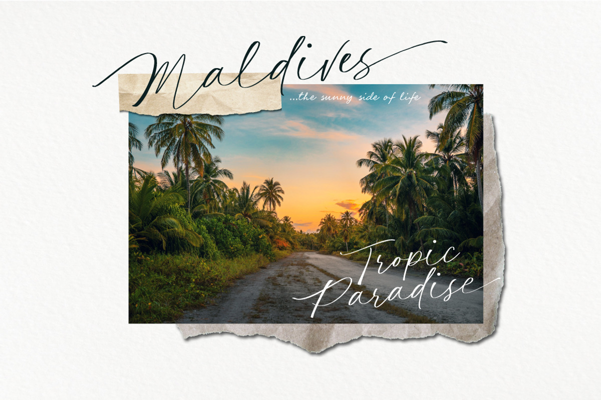 Bondmila Chic Script, a Script Font by DoubleZ Studio (Photo 5 of 13)