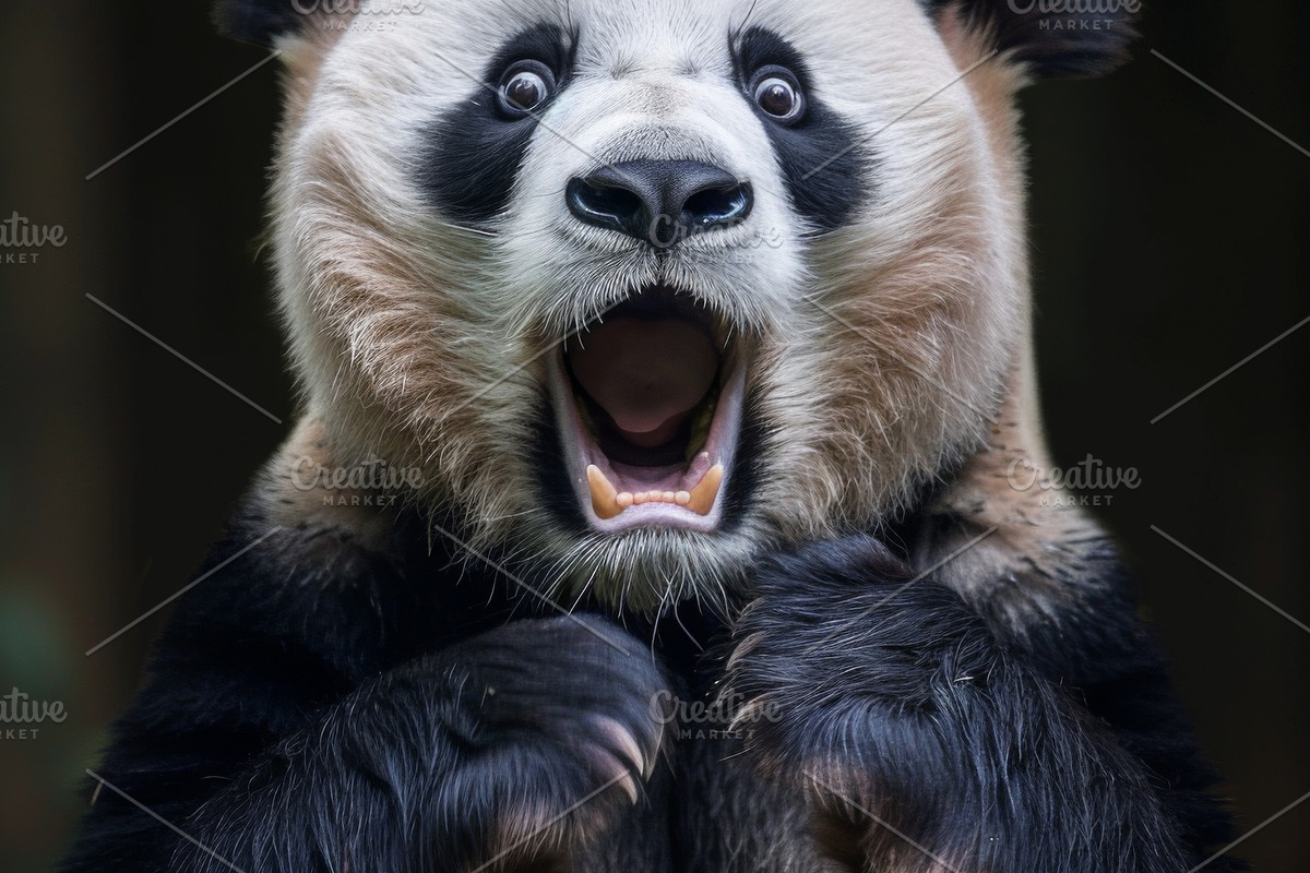 236 surprised animals, an Animal Photo by Handmadefont (Photo 117 of 241)