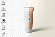 Tube Mockup, a Product Mockup by MockupCraft (Thumbnail 2 of 7)