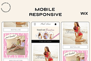 Wix Website Template - Pink Luxe, a Wix Template by The Pixel Palace (Thumbnail 4 of 7)
