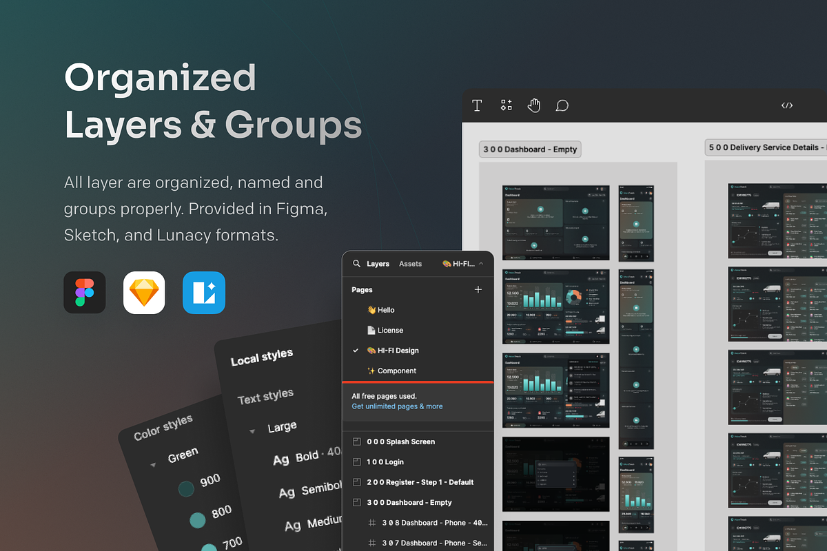 WareTrack - SAAS Warehouse UI Kit, an UI Kit Template by Agensip Design Agency (Photo 8 of 9)