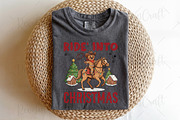 Gingerbread Cowboy Christmas PNG, an Illustration by OK Design (Thumbnail 3 of 4)