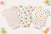 Delicate Spring baby patterns, a Pattern Graphic by Cozy pattern shop (Thumbnail 5 of 5)