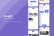 Insight - News & Blog Mobile Apps, an UI Kit Template by twinstd (Thumbnail 3 of 4)