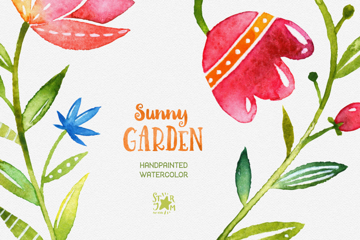 -25% Sunny Garden. Floral Bundle, a Decorative Illustration by StarJam (Photo 11 of 11)