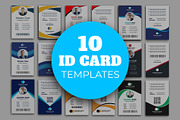 Corporate ID Card Template Bundle, a Stationery Template by nandinigraphics (Thumbnail 1 of 3)