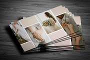Canva Wedding Business Card, a Business Card Template by Saman Osama (Thumbnail 2 of 5)