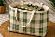 Plaid & Gingham Seamless Patterns, a Pattern Graphic by Canvas Craft (Thumbnail 5 of 9)