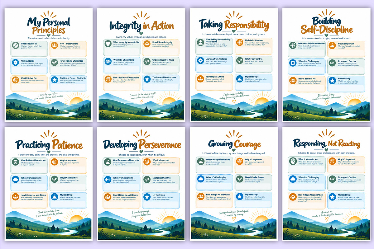 Character Development Workbook kdp, a Stationery Template by Mustafiz (Photo 3 of 4)
