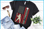 Sports Baseball Dad USA Flag SVG PNG, an Object Graphic by Creativeusart (Thumbnail 1 of 4)