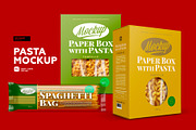 Pasta Mockup, a Packaging Mockup by Reformer Mockup (Thumbnail 3 of 5)