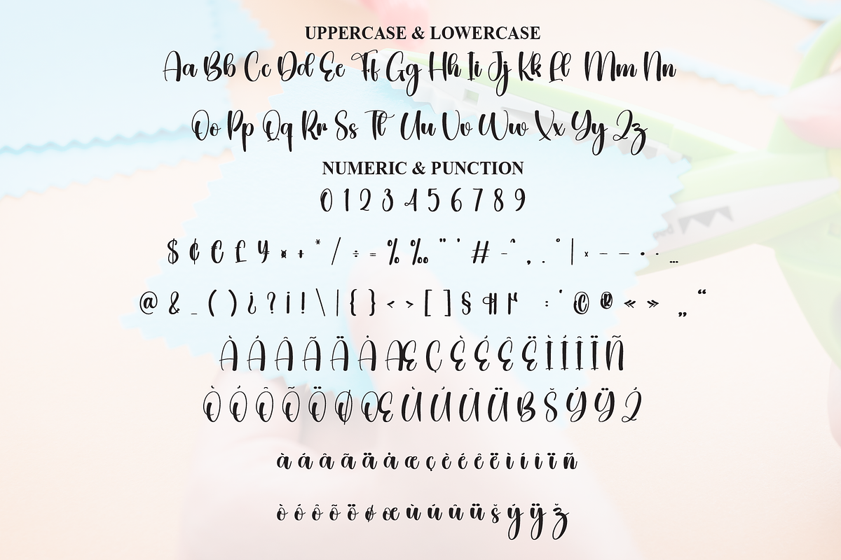 Cutting | Script Font, a Handwritten Font by Scratchones (Photo 7 of 9)